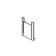 Raypak Metal Door Assembly 406A | Cool Dark and Warm Dark Gray | 013862F