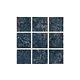 National Pool Tile Geosheen 2x2 Series | Blue | GEOBLU2X2
