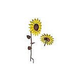 Desert Steel Sunflower Bird Feeder | 409-103