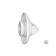 Infusion Pool Products Venturi Return Fitting | Threaded 1.5" Inlet with Flange | Light Gray | VRFTHFLG