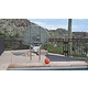 Inter-fab Traditional Style Basketball Game Set | 12" Offset Post | On Deck Anchor System | Marine Grade Steel Support Legs | SPS-BBALL D-MG-C