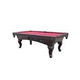 Hathaway Monterey 8-Foot Mahogany Slate Pool Table| Red Felt | NG2585RD