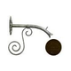 Black Oak Foundry Large Courtyard Spout with Versailles | Antique Brass / Bronze Finish | S7685-AB