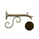 Black Oak Foundry Small Courtyard Spout with Small Nikila | Antique Brass / Bronze Finish | S7580-AB