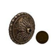 Black Oak Foundry Acanthus Leaf Emitter | Antique Brass / Bronze Finish | M220-AB