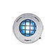 J&J Electronics ColorSplash LED Underwater Fountain Luminaire | With Guard No Base | 12V 100' Cord | LFF-F1C-12-WG-NB-100
