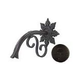 Black Oak Foundry Small Droop Spout with Normandy | Antique Pewter Finish | S402-AP