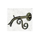 Black Oak Foundry Courtyard Spout - Large with Florentine | Brushed Nickel | S7624-BrushedNickel