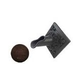Black Oak Foundry Diamond Oak Leaf Scupper | Distressed Copper Finish | S52-A-DC