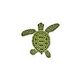 Artistry In Mosaics Loggerhead Turtle Mini Green Mosaic | A -  4" | TLMGREAB