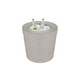 Ledge Lounger Signature Collection Ice Bin Side Table | Sandstone | LL-SG-IB-SS