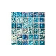 National Pool Tile Lightwaves Glass Tile | Aquamarine 1x1 | LWV-AQUAMARINE