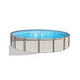 Azor 15' Round 54" Tall Pool with Skimmer | Pool Only | PAZO-1554RRRRRRI10