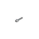 Raypak Screw - Casing 0.375 Hex-Slot M7 x 48mm SS | 10 required | 014335F
