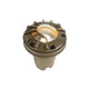FX Luminaire FC 9 LED Well Light | Antique Bronze | 50 Watt | Zone Dimming | Louver | FCZD9LEDLVAB