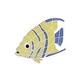AquaStar Swim Designs Angel Fish Pre-Filled Frame | F2002-01