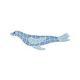 AquaStar Swim Designs Sea Lion Pre-Filled Frame | F2009-01