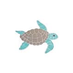 AquaStar Swim Designs Small Turtle Pre-Filled Frame | F2022-01
