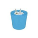 Ledge Lounger Signature Collection Ice Basin Side Table without Lid | Light Blue | LL-SG-IB-LB