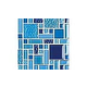 National Pool Tile Fusion Mosaic Glass Tile | Royal Blue | FS-ROYAL