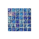 National Pool Tile Lightwaves Glass Tile | Blue 1x1 | LWV-BLUE