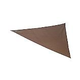 Coolaroo® Ready to Hang Triangle Shade Sail | 11-Foot Mocha | 449308