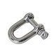 Coolaroo® D-Shackle with Screw Pin | 8 mm | 472030