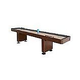 Hathaway Challenger 9-Foot Shuffleboard Table | Walnut Finish | NG1205 BG1205