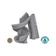 SR Smith heliX2 360 Degree Pool Slide | Solid Taupe | 640-209-58110