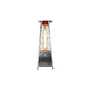Lava Heat Italia© Capri A-Line Commercial Patio Heater | Triangular 6-Foot | Stainless Steel Propane | AL6MPS LHI-104