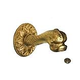 Water Scuppers and Bowls Genova Large Fish Fountain Spout | Antique Brass | GENLGFISH