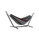 Vivere Double Cotton Hammock with Stand | 9-Foot Rio Night | UHSDO9-27