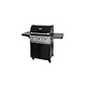 SABER 500 Black Cast Infrared 3-Burner Stainless Steel Free Standing Propane Gas Grill | R50CC0617