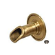 Water Scuppers and Bowls Arc Scupper | Satin Nickel | WSBBAS122