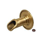 Water Scuppers and Bowls Arc Scupper | Weathered Copper | WSBBAS122