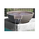Water Scuppers and Bowls Marseilles Fountain Bowl | 27" Adobe Sandblasted with Copper Scupper Insert | WSBMAR27