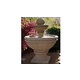 Water Scuppers and Bowls Bordeaux Fountain | Tan Sandblasted | WSBBORD