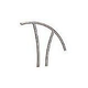 SR Smith Artisan Series Hand Rail Single | .065 Thickness Powder Coated Taupe 1.90" OD | ART-1001S-TP