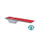 SR Smith Flyte-Deck II Stand With TrueTread Board Complete | 8' Radiant White with Red Top Tread | 68-207-7382R