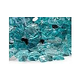 American Fireglass Half Inch Premium Collection | Azuria Reflective Fire Glass | 55 Pounds | AFF-AZBLRF12-55