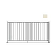 Saftron 2200 Series Pool Fencing | 48" H x 8' W Sections | Beige | FS-2200-4896-B