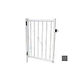 Saftron Self Closing Gate with Standard Latch For 2200 Series Fencing | 48" H x 36" W | Graphite Gray | FG-2201-4836-GG