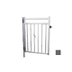 Saftron Self Closing Gate with Standard Latch For 2400 Series Fencing | 48" H x 36" W | Graphite Gray | FG-2401-4836-GG
