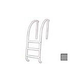Saftron Triton Series 3-Step Deck Mounted Ladder | .25" Thickness 1.90" OD | 24"W x 60"H | Gray | PTL-224-3S-G