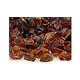 American Fireglass Small Recycled Glass Collection | Auburn Fire Glass | 10 Pound Jar | CG-AUBURN-J
