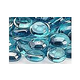 American Fireglass Half Inch Fire Beads Collection | Aqua Blue Luster Fire Beads | 10 Pound Jar | FB-AQULST-J