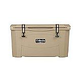 Grizzly Coolers 60 Quart Cooler with BearClaw™ Latches and Molded-in Heavy Duty Handles | Sandstone / Tan | 400020
