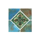 Fujiwa Tile Joya Akron Series Pattern Tile  | Albi Blue | JOYA502