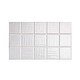 Cepac Tile Chalet 1¾x1¾ Series | Arctic White | CH-1