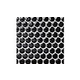 Cepac Tile Classic Rounds Series | Glossy Black | CR-8